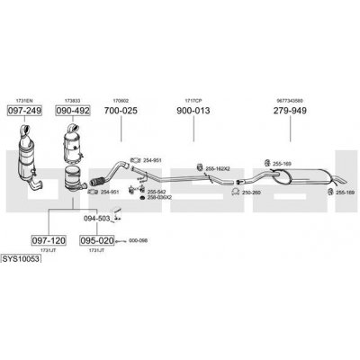 BOSAL BS 291-079