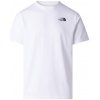 Pánske tričko The North Face M Box Nse Regular Short Slee Tee Veľkosť: XXL / Farba: biela
