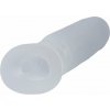 Virgite Realistic Sleeve S10, priehľadný návlek na penis 17,8 x 6 cm