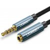 Predlžovací kábel Ugreen AUX mini jack 3,5 mm 1,5 m modrý (AV118)