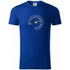 Tachometer cíti sa - 70 rokov - Tričko z organickej bavlny - XL ( Kráľovská modrá )