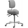 Podiatrická stolička s operadlom Giovanni 1005 Farba: sivá 3 farby