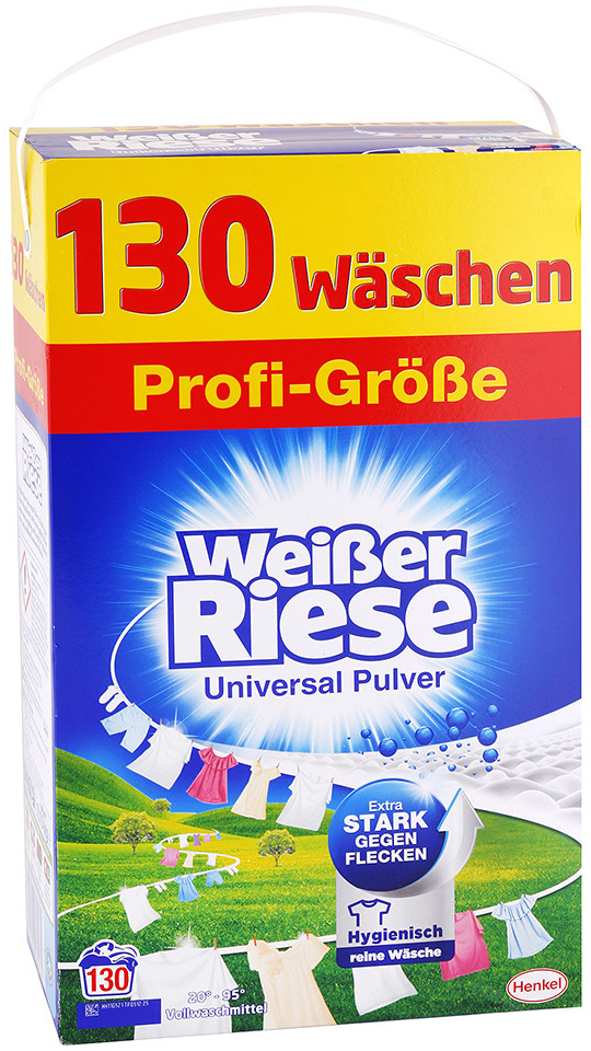 Weisser Riese univerzálny prášok na pranie bielizne 6,5 kg 130 PD