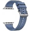 Techsuit - Watchband 35mm (W051) remienok pre Apple Watch 1–10 / SE / SE 2 / Ultra / Ultra 2 (42/44/45/46/49 mm) – tmavomodrý