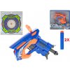 Mikro trading pistole na natažení s pěnovými náboji 11 cm