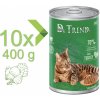 DR. TREND s morčacím mäsom v jemnej omáčke pre dospelé mačky 10 x 400 g