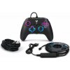 Gamepad PowerA Advantage Wired Controller - Xbox Series X|S s Lumectra + RGB LED Strip - Black (XBGP0076-01)