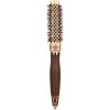 Olivia Garden Expert Blowout Shine Gold a Brown okrúhla fúkacia kefa na vlasy 33 mm