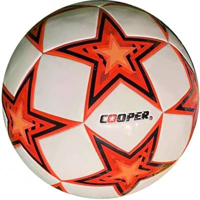 Futbalová lopta COOPER League ORANGE/BLACK veľ. 5 (SPTCOO08)