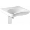 Bezbariérové ​​umývadlo Jika Mio 65x55 cm bez otvoru pre batériu H8137140001091