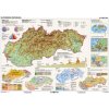 Náučná tabuľa Slovenská republika na tematických mapách (160 x 120 cm)