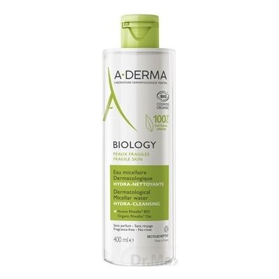 A-Derma Biology Dermatologická micelárna voda Hydratačná čistiaca 400 ml