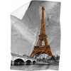 Deka Paríž (Rozmer: 200 x 140 cm, Podšitie baránkom: ÁNO)