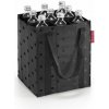 Nákupná taška na fľaše Reisenthel Bottlebag Glossy Dots Black