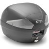 GIVI B 29NT kufr černý s čirými/kouřovými odrazkami (Monolock s vlastní plotnou), objem 29 ltr.