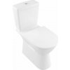 Villeroy & Boch ViCare WC kombi misa bezbariérová, Vario odpad, DirectFlush, CeramicPlus, alpská biela 4620R0R1