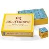 Biliardová krieda Brunswick Gold Crown 12ks, modrá