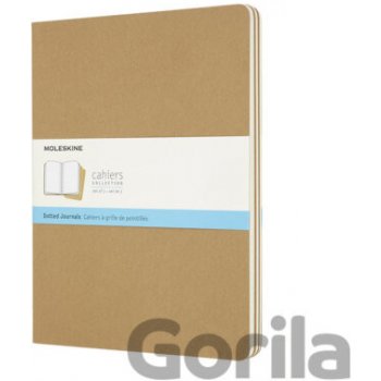 MOLESKINE Zošity 3 ks bodkované karton XL