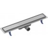 Cersanit Tako, lineárny odtokový žľab s obojstranným roštom 60cm, nerezová, S907-008