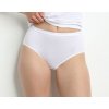 Dim Dámské bavlněné kalhotky 2 ks COTTON BIO MIDISLIP 2x DIM bílá