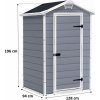 KETER MANOR 4 x 3 záhradný domček, 128 x 94 x 196 cm 17192190