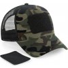 Beechfield B 641 Removable Patch Trucker 5 panelová COT530641u0799-jungle camo Maskáčová