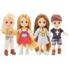 Bábika s Pohyblivými Kĺbmi 12,5 cm - 4 Farebné Varianty pre Kreatívnu Hru