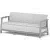 Keter SCANDI LINEA 3 Ash grey/Storm grey