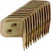 Nastaviteľný uholník 30 mm x 25 mm x 25 mm žlto pozinkovaný, 12 ks