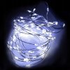 LAMPY DRÔTIKY GIRLANDA NA BATÉRIE 80 LED BIELA