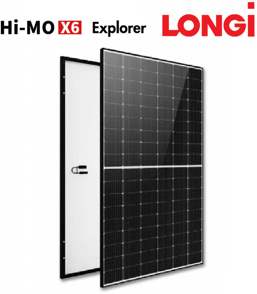 Longi 440 Wp Black Frame Hi-MO X6 Explorer 22,5% LR5-54HTH-440M