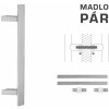 MPkovania FT - MADLO kód K41Z 40x10 mm UN pár, 1800 mm, 1600 mm, NEM - nerez matná (F60)