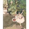 Diamondi Diamantové maľovanie TANEČNICA S KYTICOU KVETÍN EDGAR DEGAS bez rámu a bez vypnutia plátna
