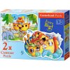 Castorland Puzzle sada 2v1 Noemova archa
