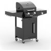Riwall PRO RGG 21 plynový gril 10 kW se dvěma hořáky a bočním vařičem