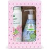 Frosch EKO, sprchový gél/šampón + mydlo, ružová, detská, 2 x 300 ml