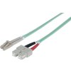 Intellinet 750912 optické vlákno LWL prepojovací kábel [1x zástrčka LC - 1x zástrčka SC] 50/125 µ Multimode OM3 1.00 m; 750912