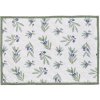 Clayre & Eef Obojstranné prestieranie Olive Garden 48x33 cm sada 6ks