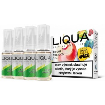 Ritchy Liqua Elements 4Pack Bright tobacco 4 x 10 ml 12 mg