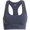 Športová podprsenka Icebreaker Women Merino Seamless Active Bra Veľkosť podprsenky: S / Farba: sivá