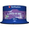 Média VERBATIM DVD + R DL AZO 8.5GB, 8x, spindle 50 ks (43758)