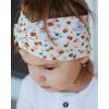 Detská čelenka - Biele kvietky Veľkosť: 3