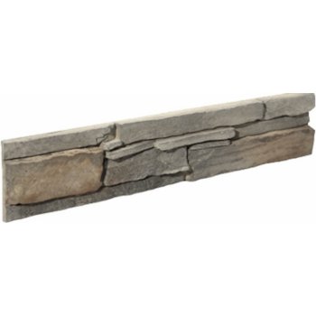 Stones Bedrock grey 11,7 x 55 cm reliéfna BEDROCKGR 0,32m²