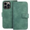 Obal / kryt pre Apple iPhone 7 / 8 / SE 2020 zelené - kniha Forcell TENDER