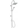 Novaservis Sprchové súpravy - sprchová súprava, horná a ručná sprcha s držiakom a hadicou, výška 1060 mm, chróm, SET031,0