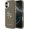 Guess - Hardcase Grained Big 4G Classic Logo puzdro pre iPhone 17 - hnedé