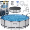 Rámový záhradný bazén Bestway STEEL-PRO MAX™ s rozmermi 427 x 107 cm 11 v 1 56950