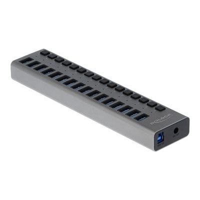 DELOCK, External SuperSpeed USB Hub with 16 Port 63739