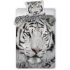 FARO Obliečky Biely Tiger Bavlna 140/200, 70/90 cm