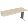 stôl pracovné řetěz rovný 140 cm hl60 - FE 1400 R akát